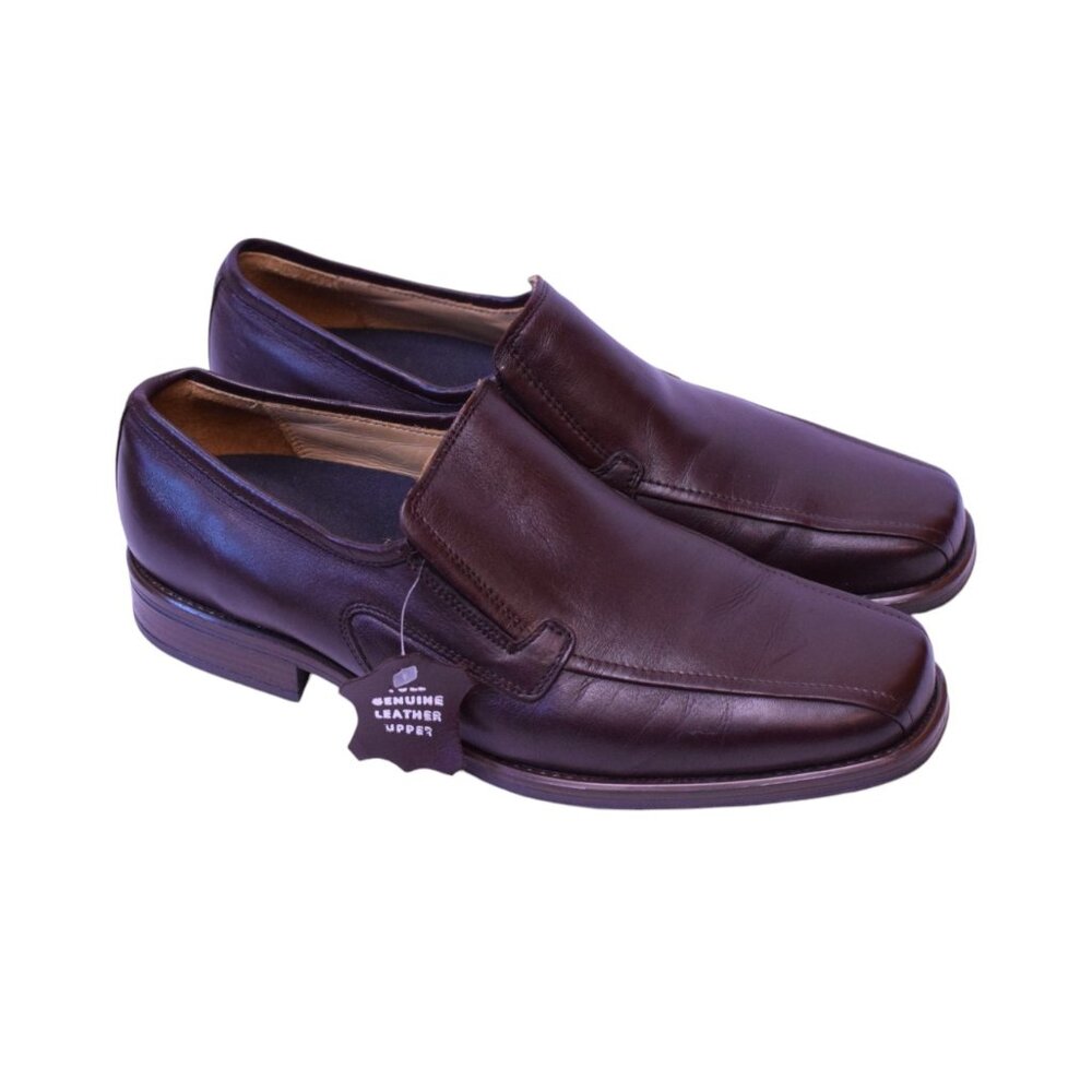 Lavorazione Artigiana Men's Leather Brown Work Shoes Business Casual Career Wear